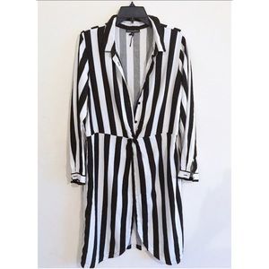 Alison Andrews T-shirt striped collar dress